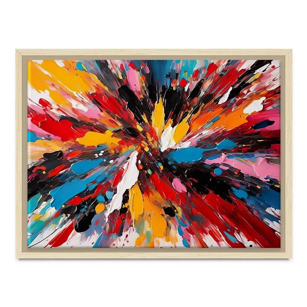 The Centre Of Colour Canvas Print The Centre Of Colour Canvas Print wall art product Violeta Allaberdieva