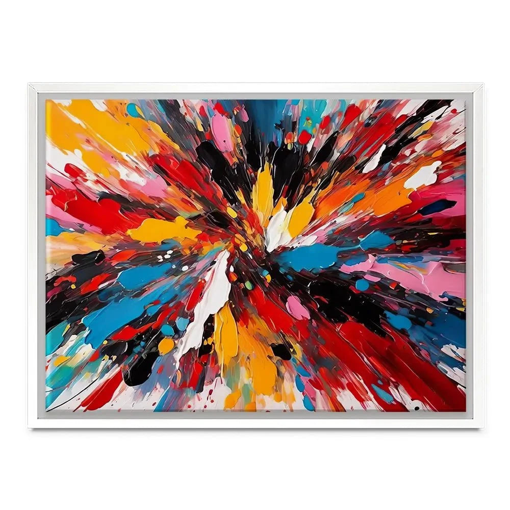 The Centre Of Colour Canvas Print The Centre Of Colour Canvas Print wall art product Violeta Allaberdieva