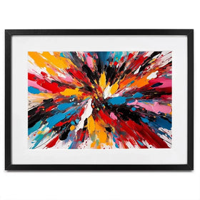 The Centre Of Colour Framed Art Print The Centre Of Colour Framed Art Print wall art product Violeta Allaberdieva