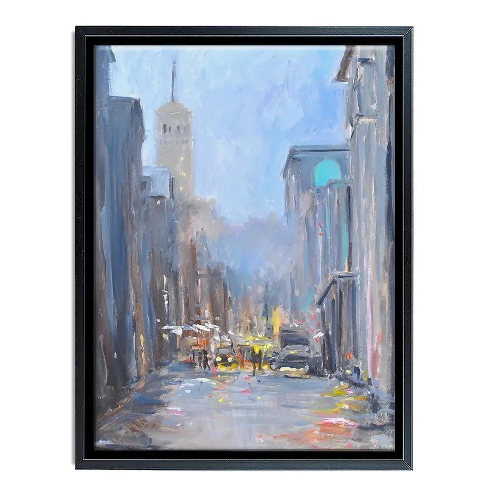 The City Ahead Canvas Print The City Ahead Canvas Print wall art product Allayn Stevens