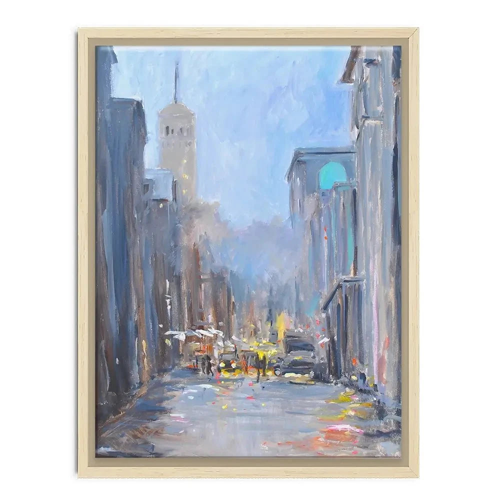 The City Ahead Canvas Print The City Ahead Canvas Print wall art product Allayn Stevens
