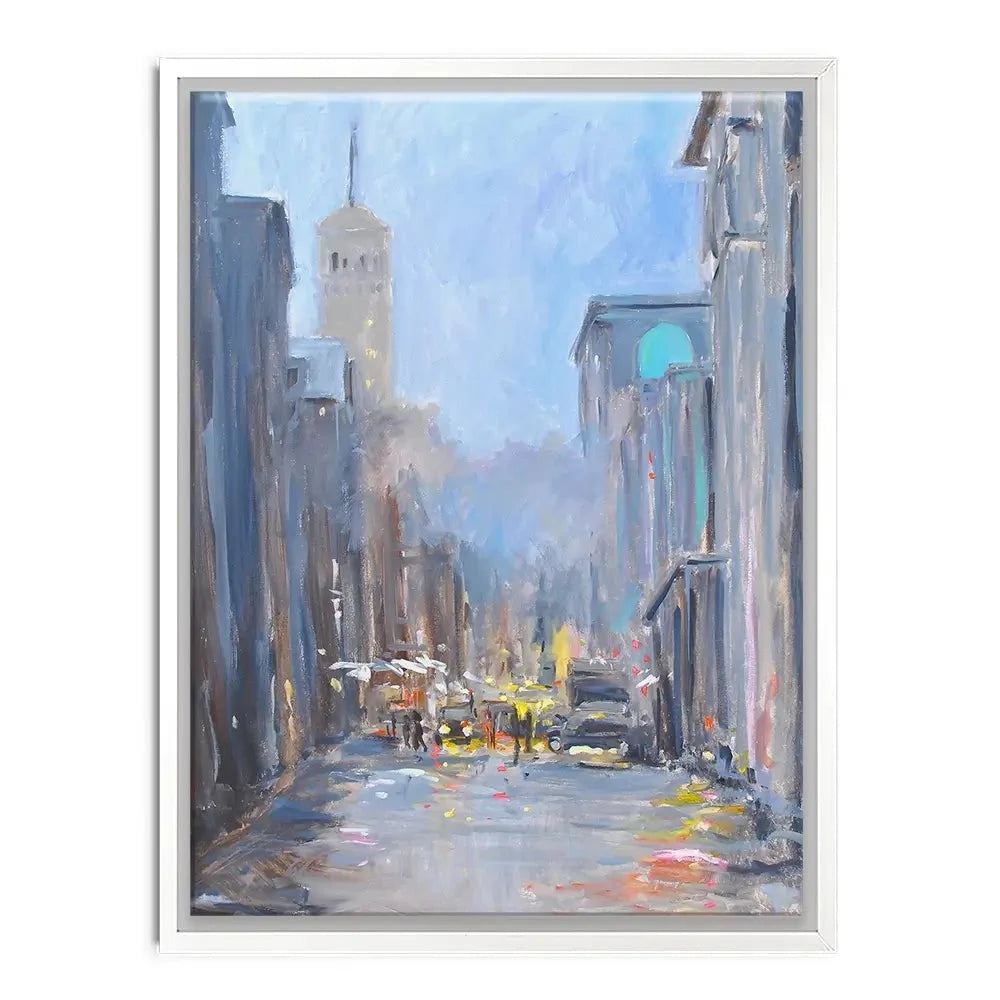 The City Ahead Canvas Print The City Ahead Canvas Print wall art product Allayn Stevens