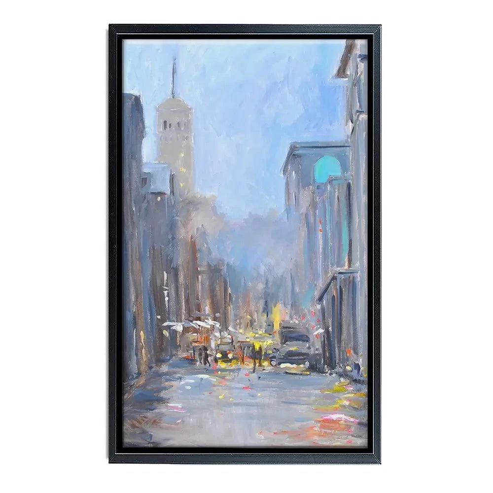 The City Ahead Canvas Print The City Ahead Canvas Print wall art product Allayn Stevens