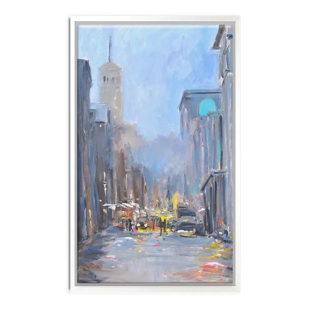 The City Ahead Canvas Print The City Ahead Canvas Print wall art product Allayn Stevens