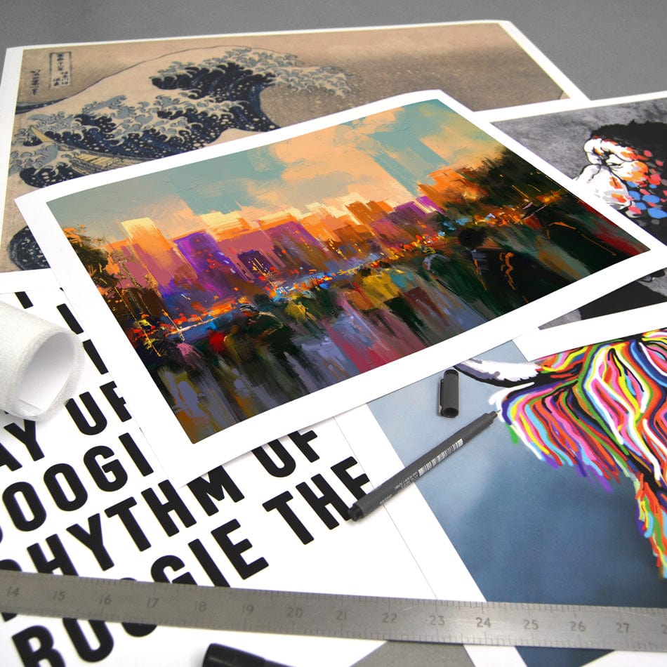 The City Of People Art Print wall art product Tithi Luadthong / Shutterstock