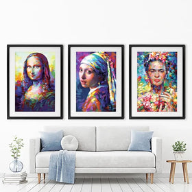 The Classics Framed Art Print Trio The Classics Framed Art Print Trio wall art product Leon Devenice