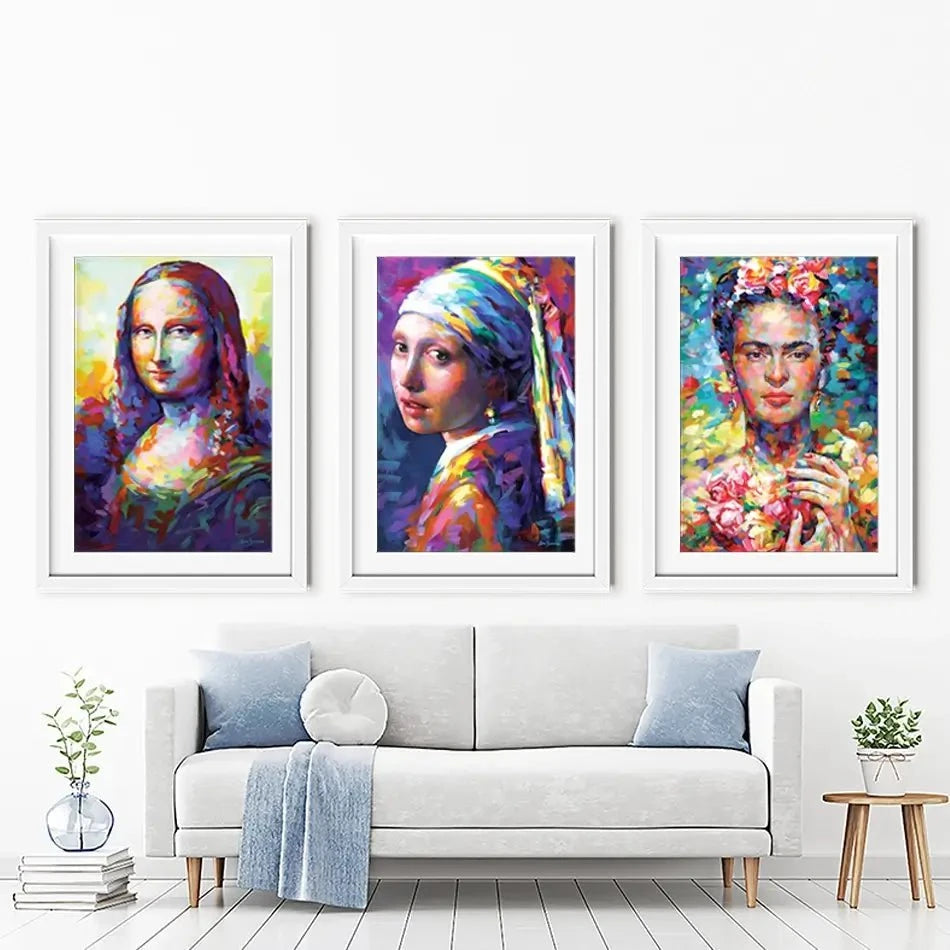 The Classics Framed Art Print Trio The Classics Framed Art Print Trio wall art product Leon Devenice