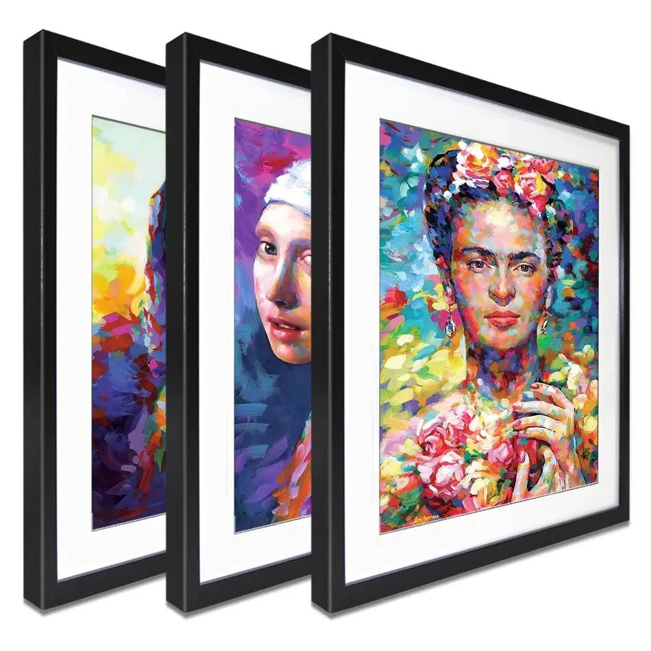 The Classics Framed Art Print Trio The Classics Framed Art Print Trio wall art product Leon Devenice