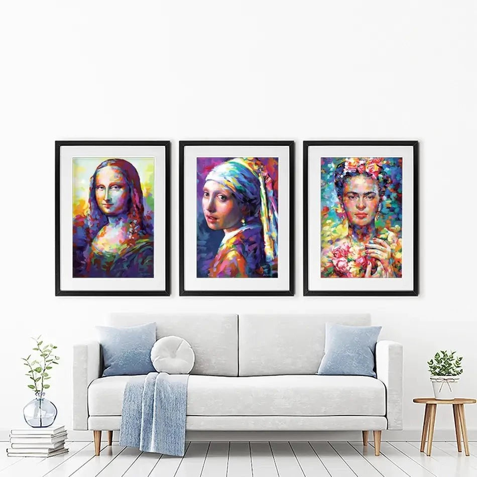 The Classics Framed Art Print Trio The Classics Framed Art Print Trio wall art product Leon Devenice
