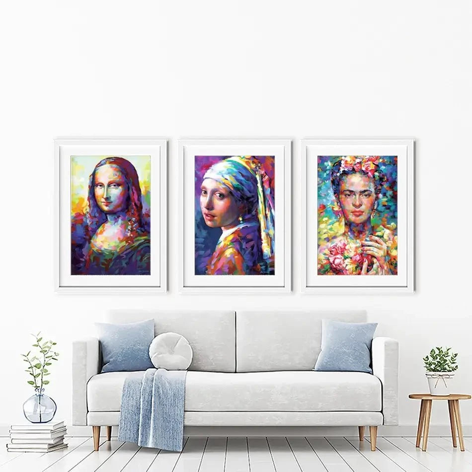 The Classics Framed Art Print Trio The Classics Framed Art Print Trio wall art product Leon Devenice