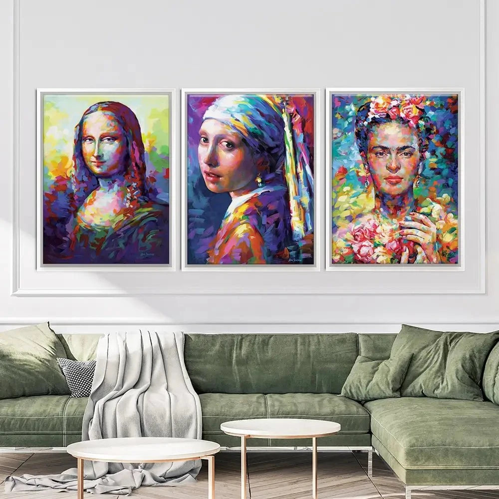 The Classics Trio Canvas Print The Classics Trio Canvas Print wall art product Leon Devenice