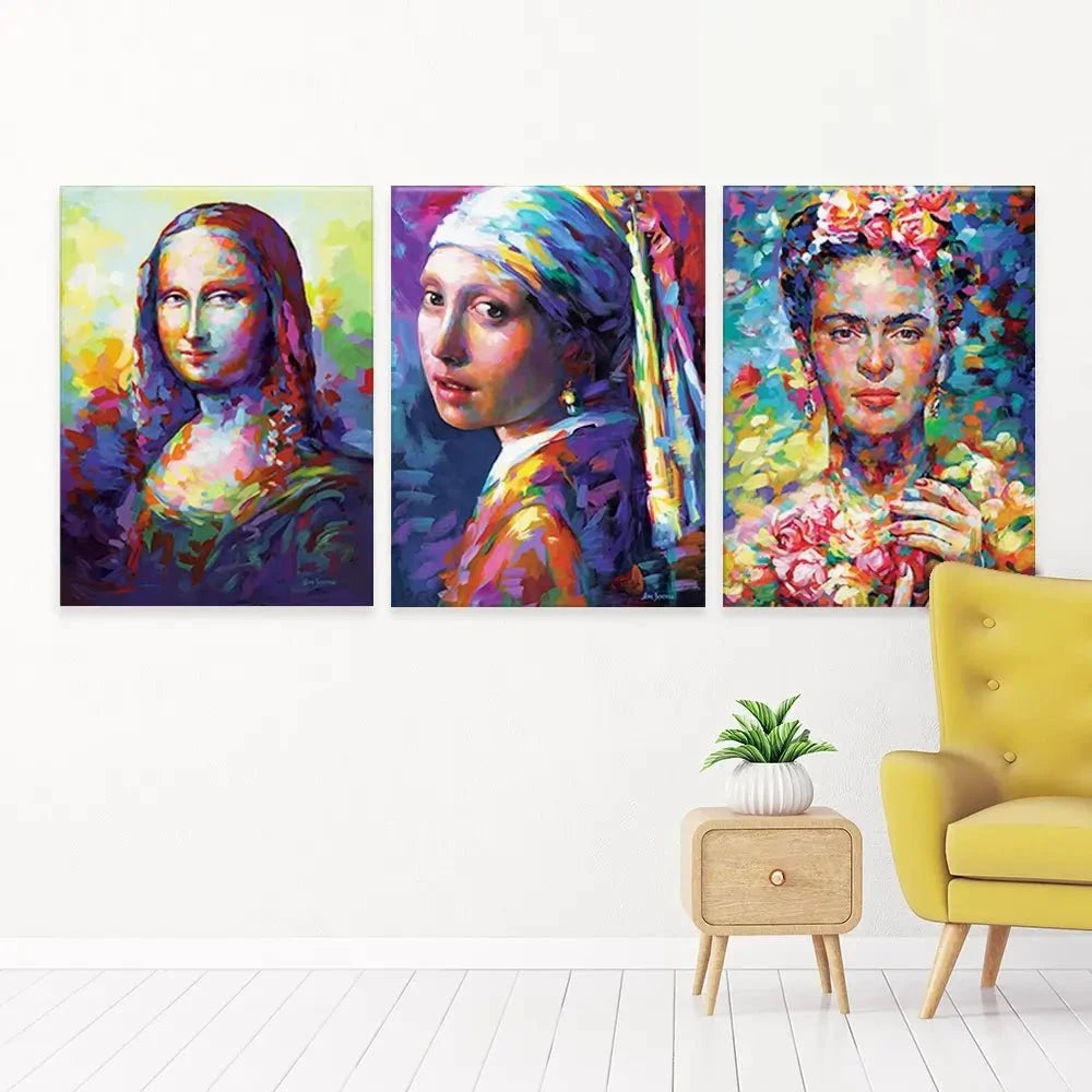The Classics Trio Canvas Print The Classics Trio Canvas Print wall art product Leon Devenice
