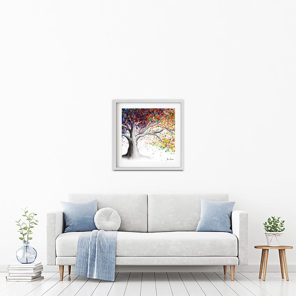 The Colour Of Dreams Square Framed Art Print wall art product Ashvin Harrison