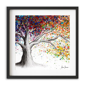 The Colour Of Dreams Square Framed Art Print wall art product Ashvin Harrison