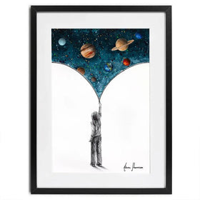 The Dream Of Space Framed Art Print The Dream Of Space Framed Art Print wall art product Ashvin Harrison