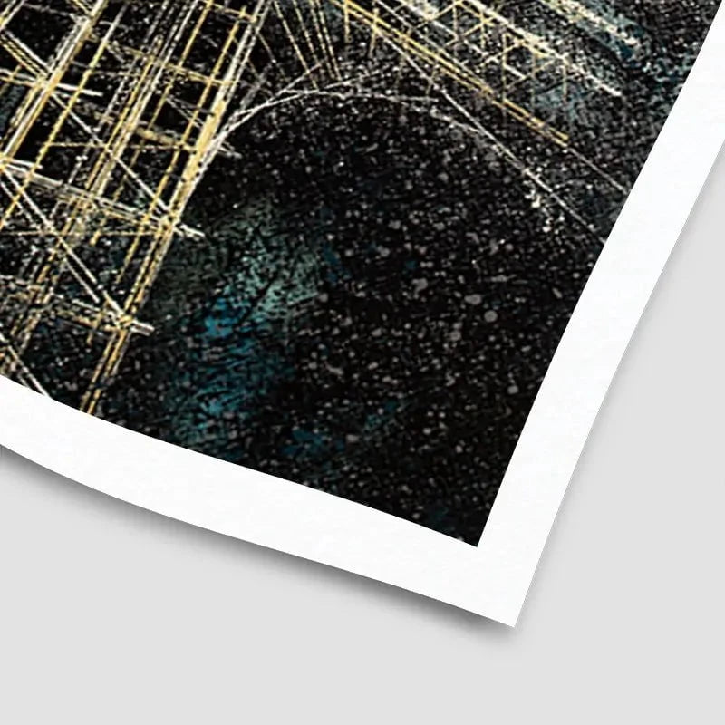 The Eiffel Tower At Dusk Art Print The Eiffel Tower At Dusk Art Print wall art product Marc Todd - Independent