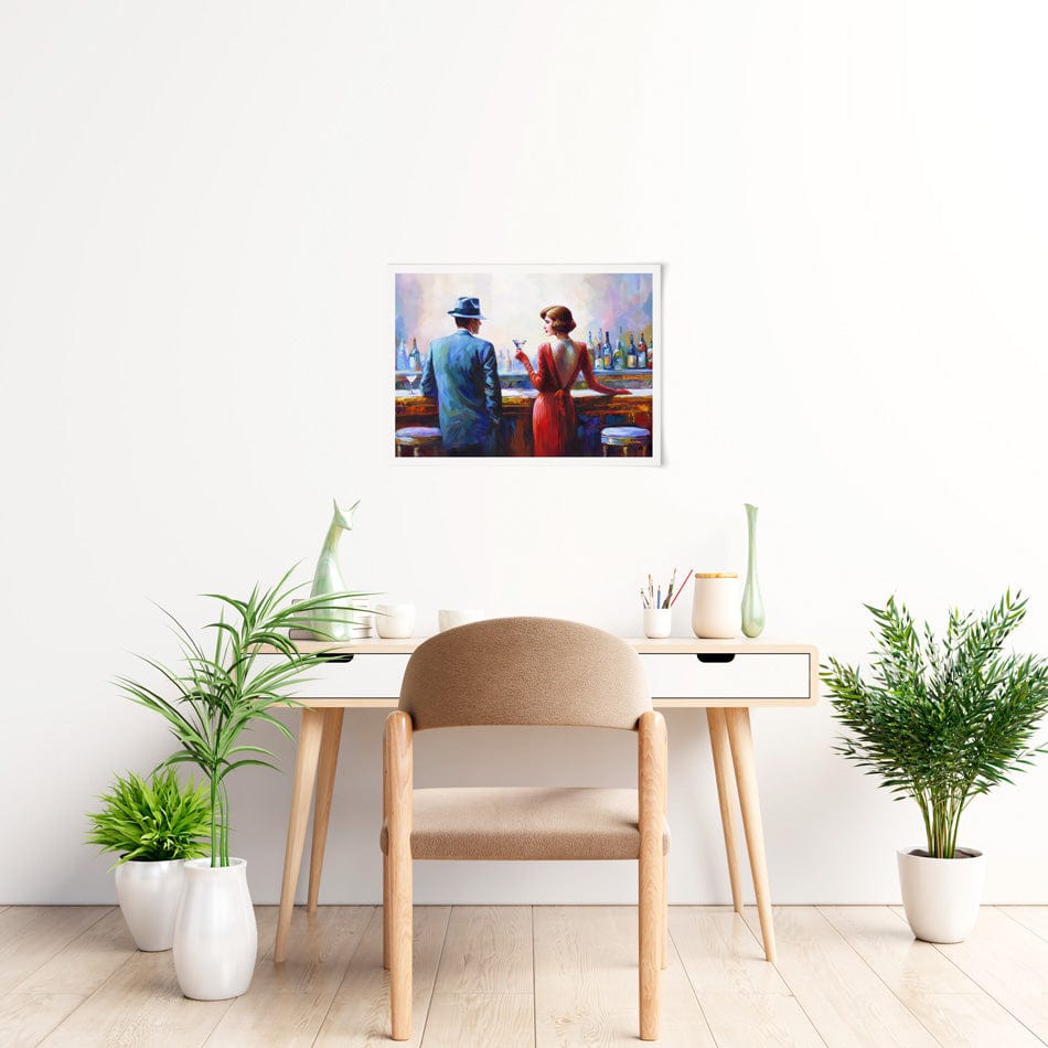 The Enigma Of Attraction Art Print wall art product Leon Devenice