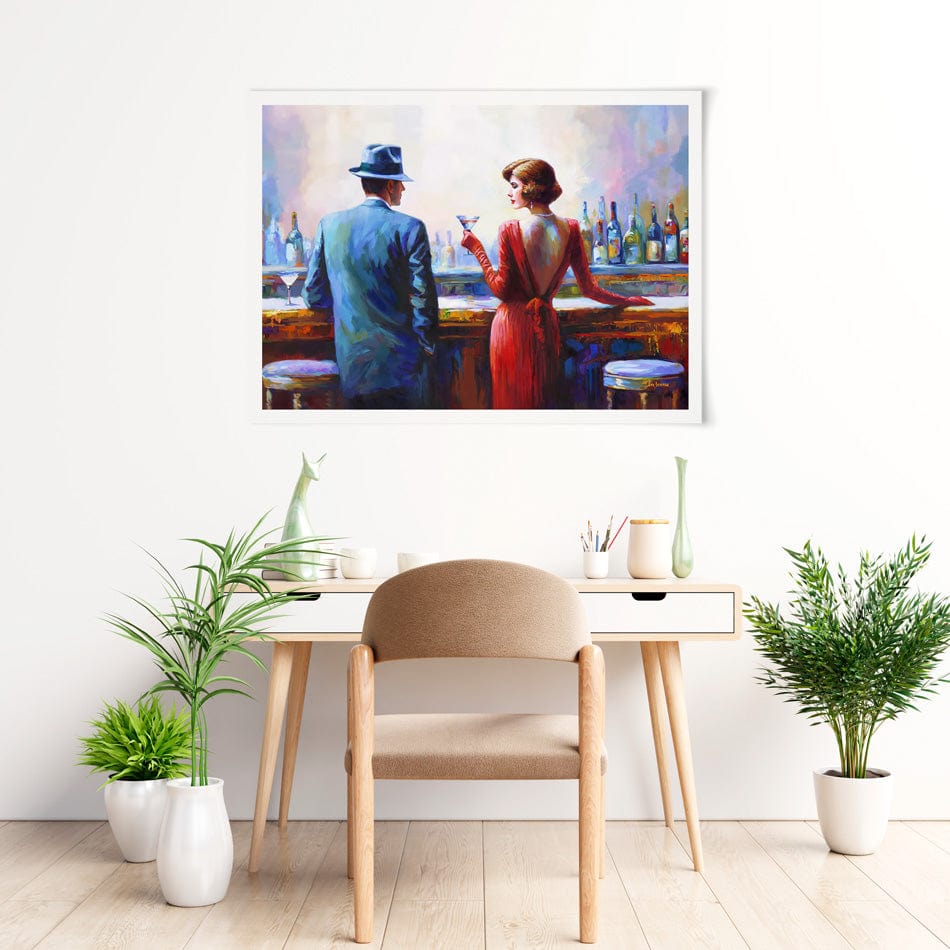 The Enigma Of Attraction Art Print wall art product Leon Devenice