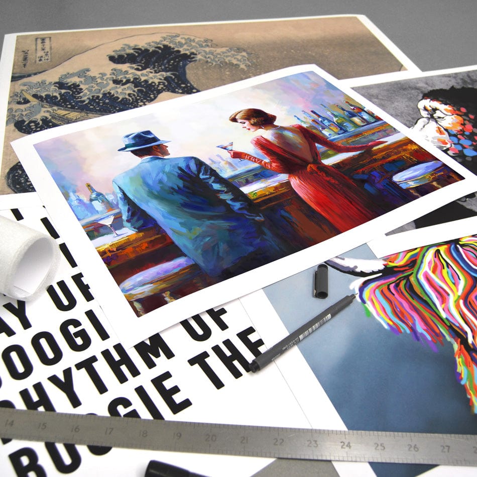 The Enigma Of Attraction Art Print wall art product Leon Devenice