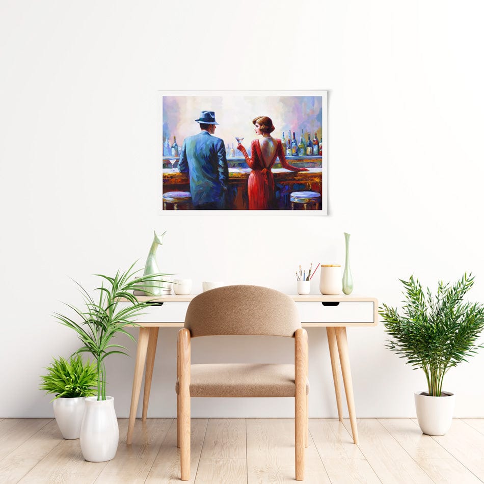The Enigma Of Attraction Art Print wall art product Leon Devenice