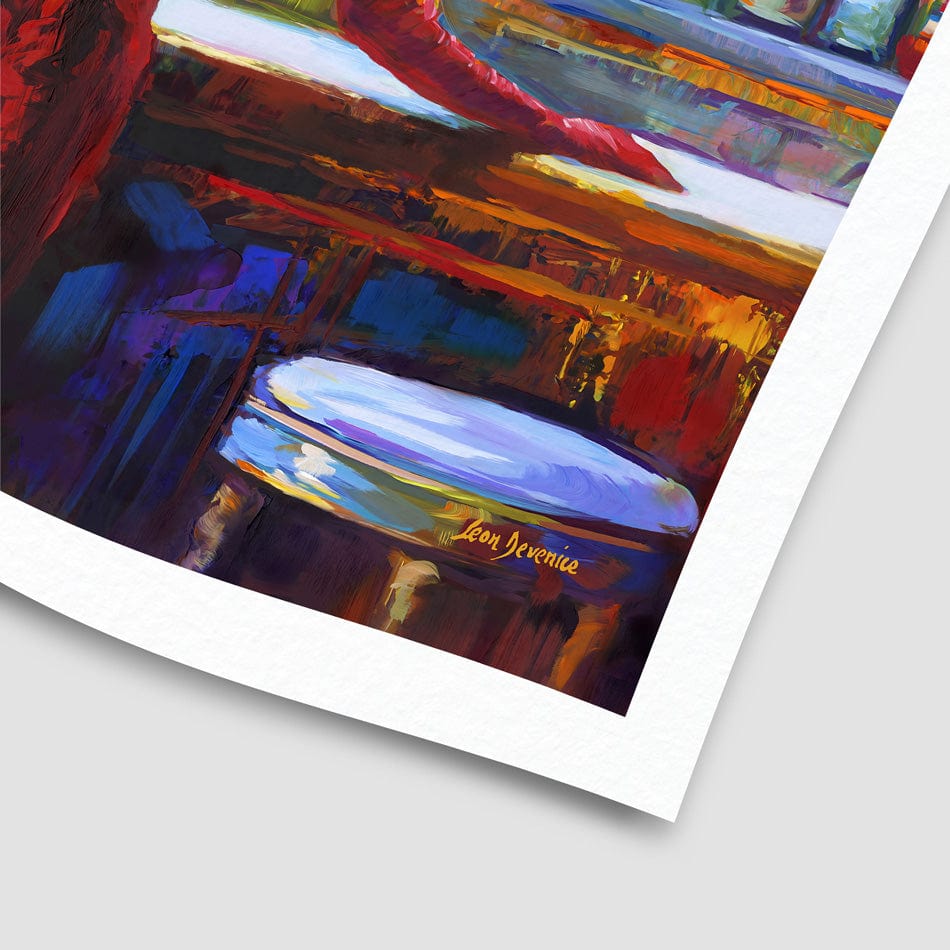 The Enigma Of Attraction Art Print wall art product Leon Devenice