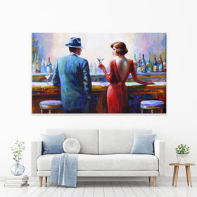 The Enigma Of Attraction Canvas Print wall art product Leon Devenice