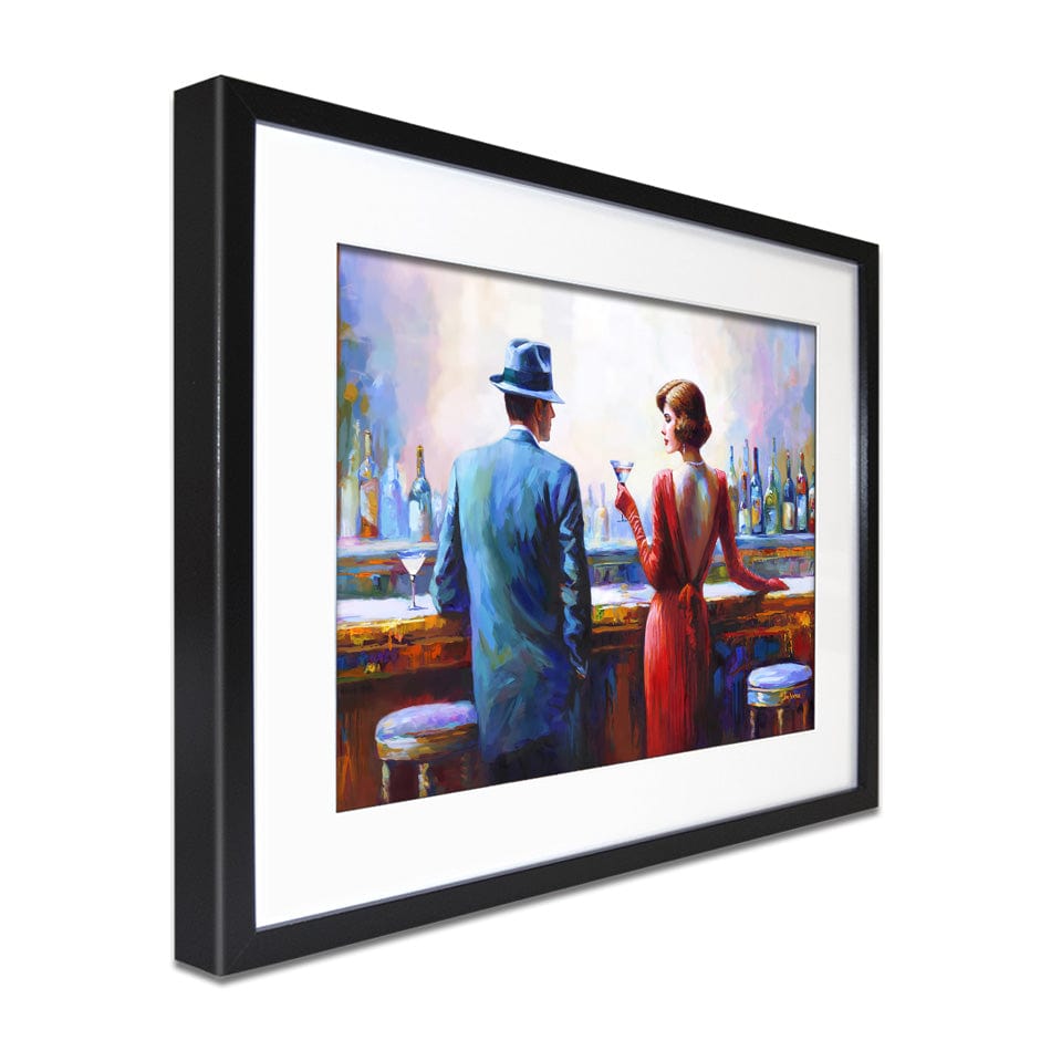 The Enigma Of Attraction Framed Art Print wall art product Leon Devenice