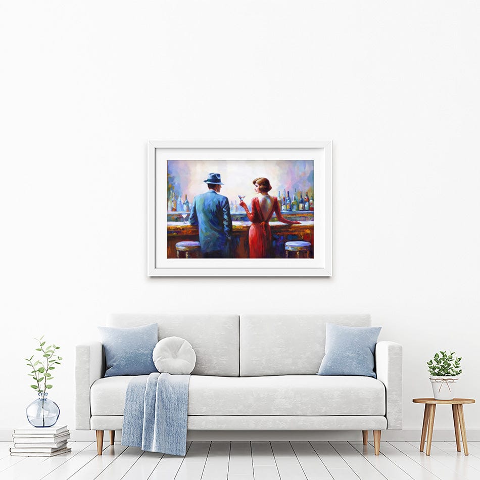 The Enigma Of Attraction Framed Art Print wall art product Leon Devenice