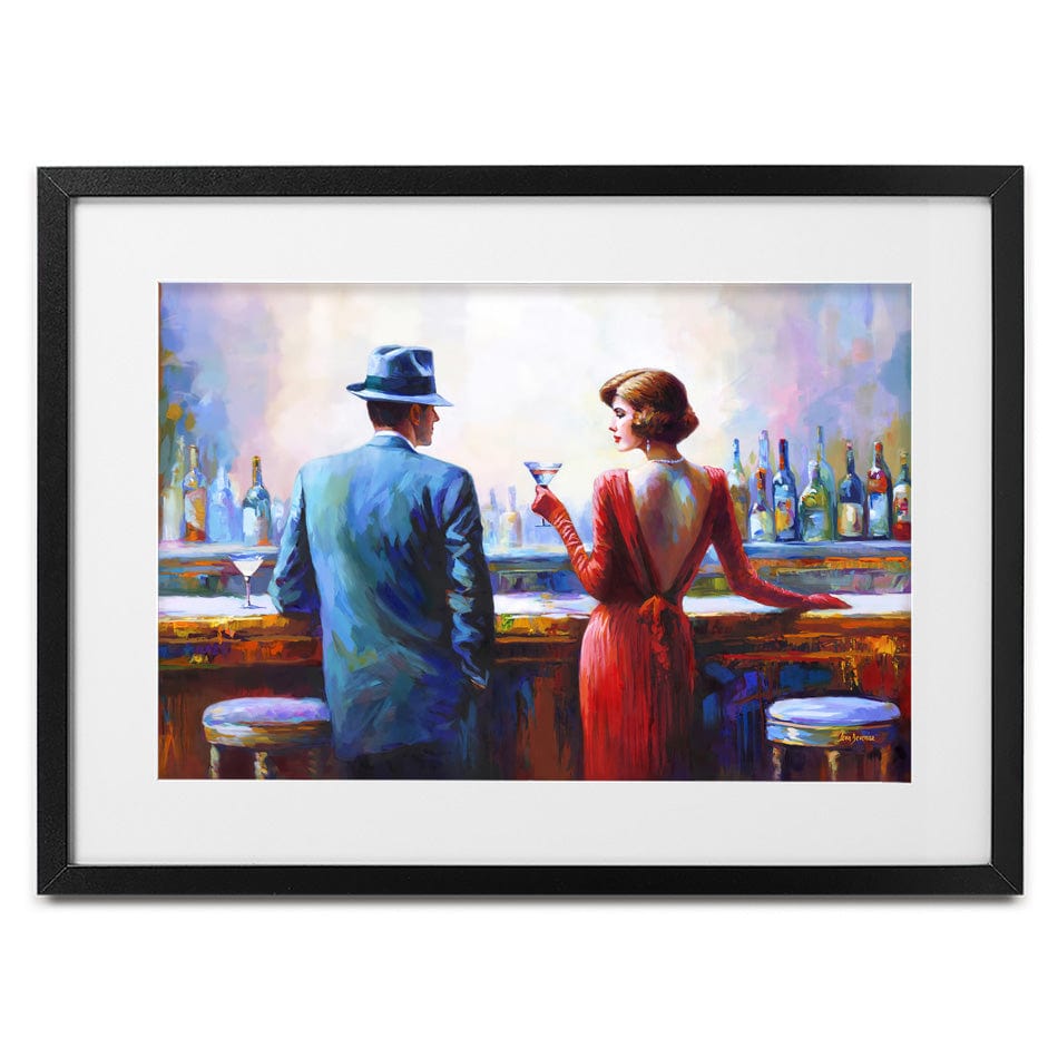 The Enigma Of Attraction Framed Art Print wall art product Leon Devenice
