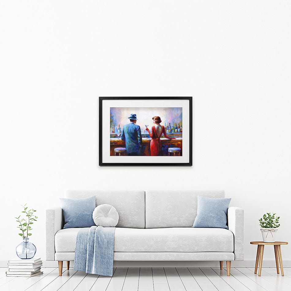 The Enigma Of Attraction Framed Art Print wall art product Leon Devenice