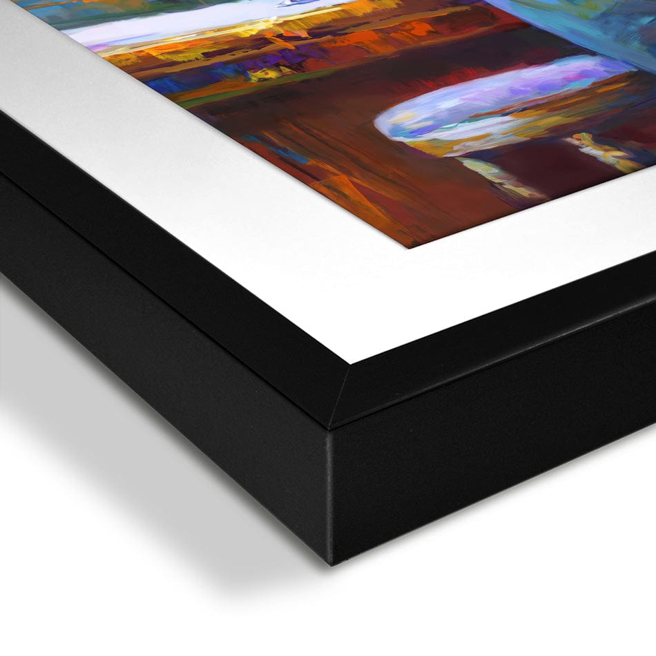 The Enigma Of Attraction Framed Art Print wall art product Leon Devenice