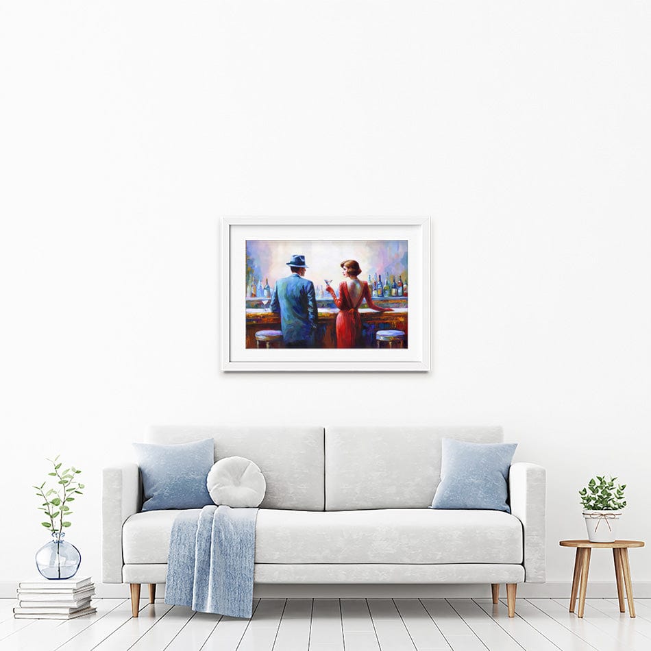 The Enigma Of Attraction Framed Art Print wall art product Leon Devenice