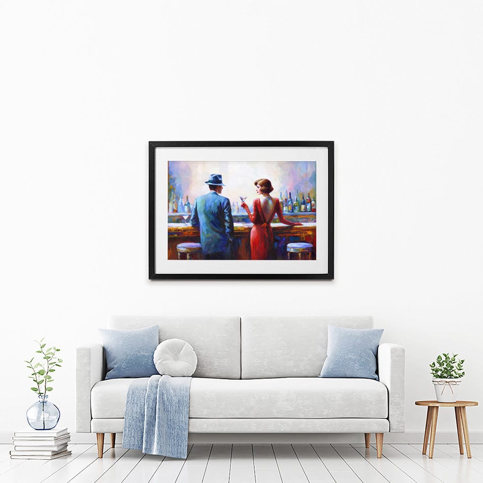 The Enigma Of Attraction Framed Art Print wall art product Leon Devenice
