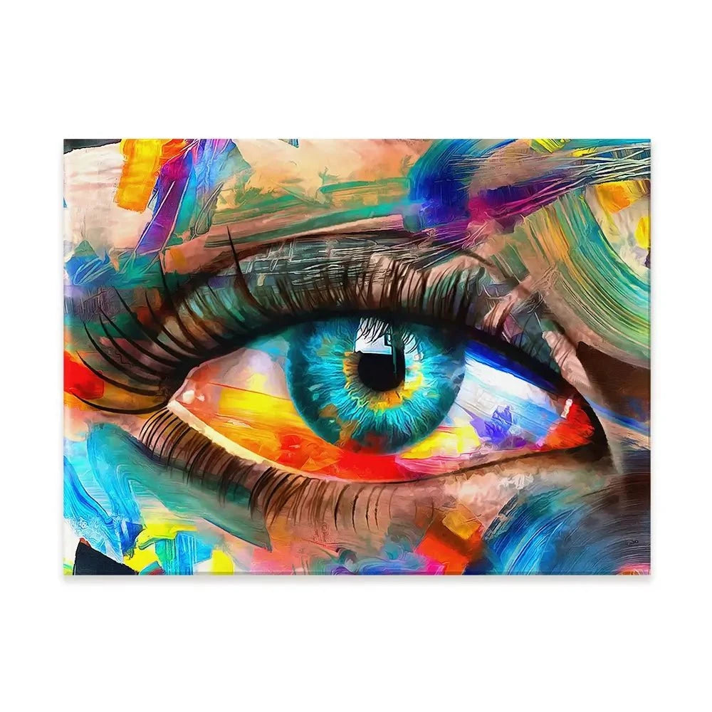 The Eye Canvas Print The Eye Canvas Print wall art product Mohammadreza Zeidabadi / Shutterstock