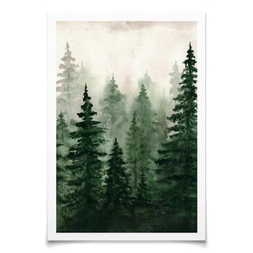 The Forest Art Print The Forest Art Print wall art product Korshunova Anna / Shutterstock