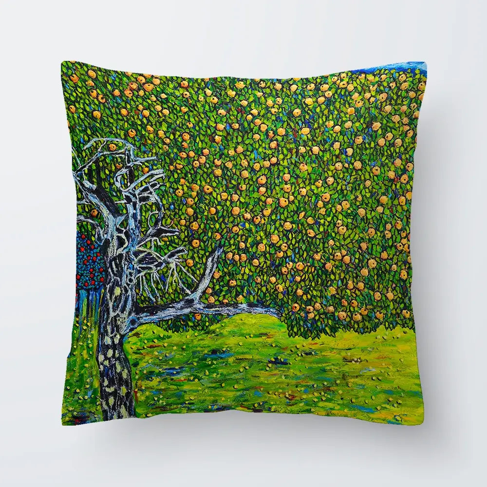 The Golden Apple Tree Cushion The Golden Apple Tree Cushion wall art product Vovalis / Shutterstock