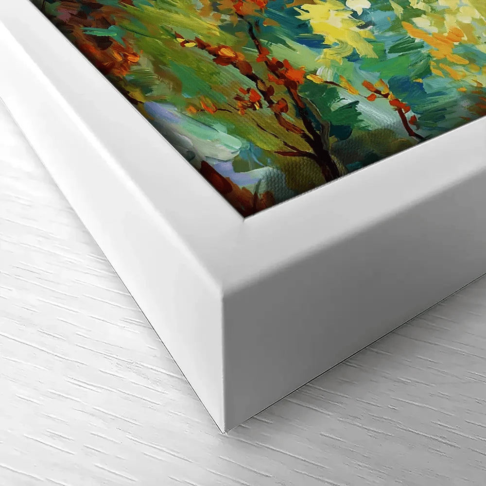 The Golden Leaves Canvas Print The Golden Leaves Canvas Print wall art product Leon Devenice