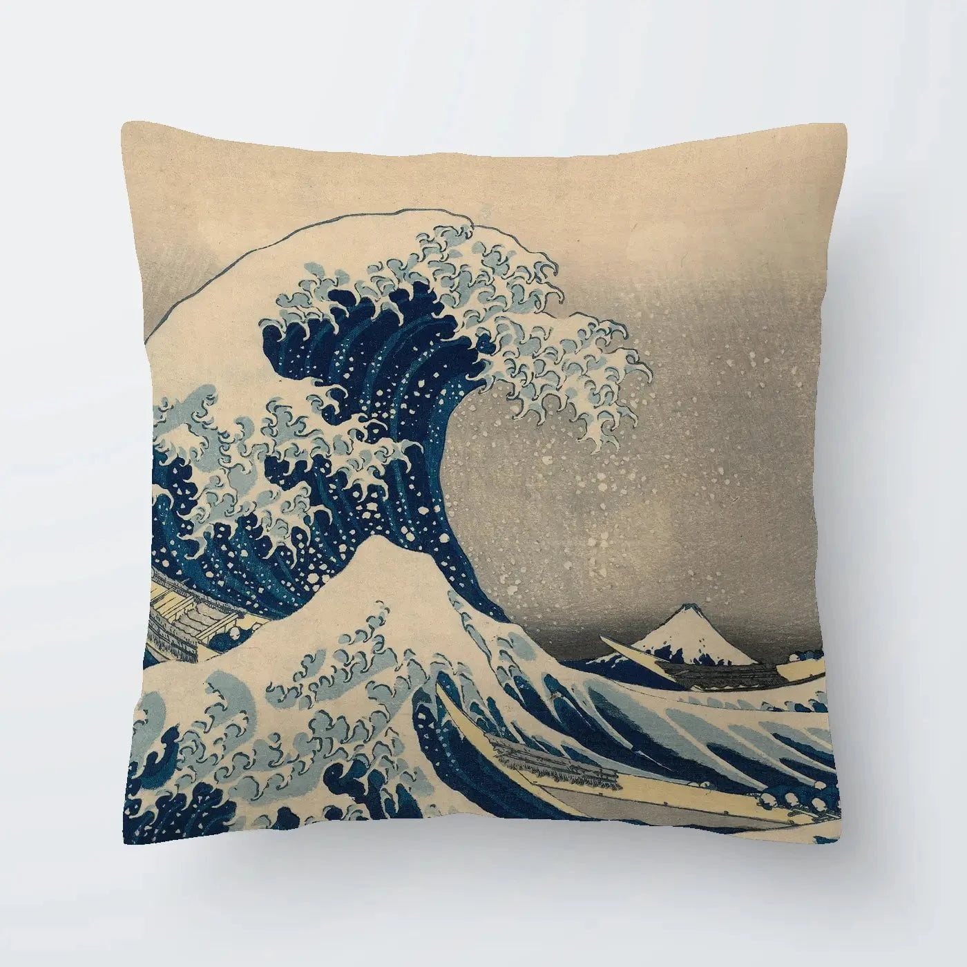 The Great Wave Off Kanagawa Cushion The Great Wave Off Kanagawa Cushion wall art product Katsushika Hokusai