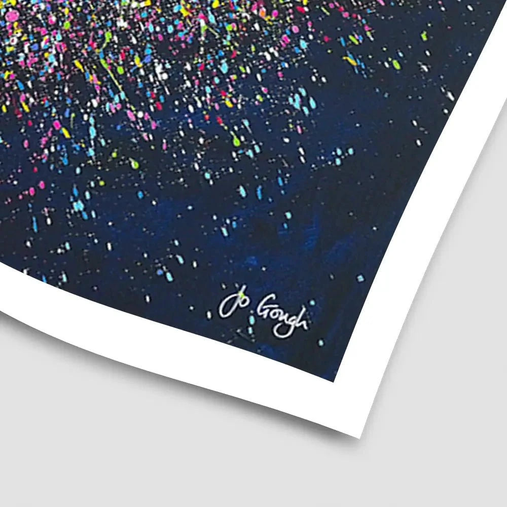 The Happiest Heart Art Print The Happiest Heart Art Print wall art product Jo Gough