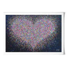 The Happiest Heart Art Print The Happiest Heart Art Print wall art product Jo Gough