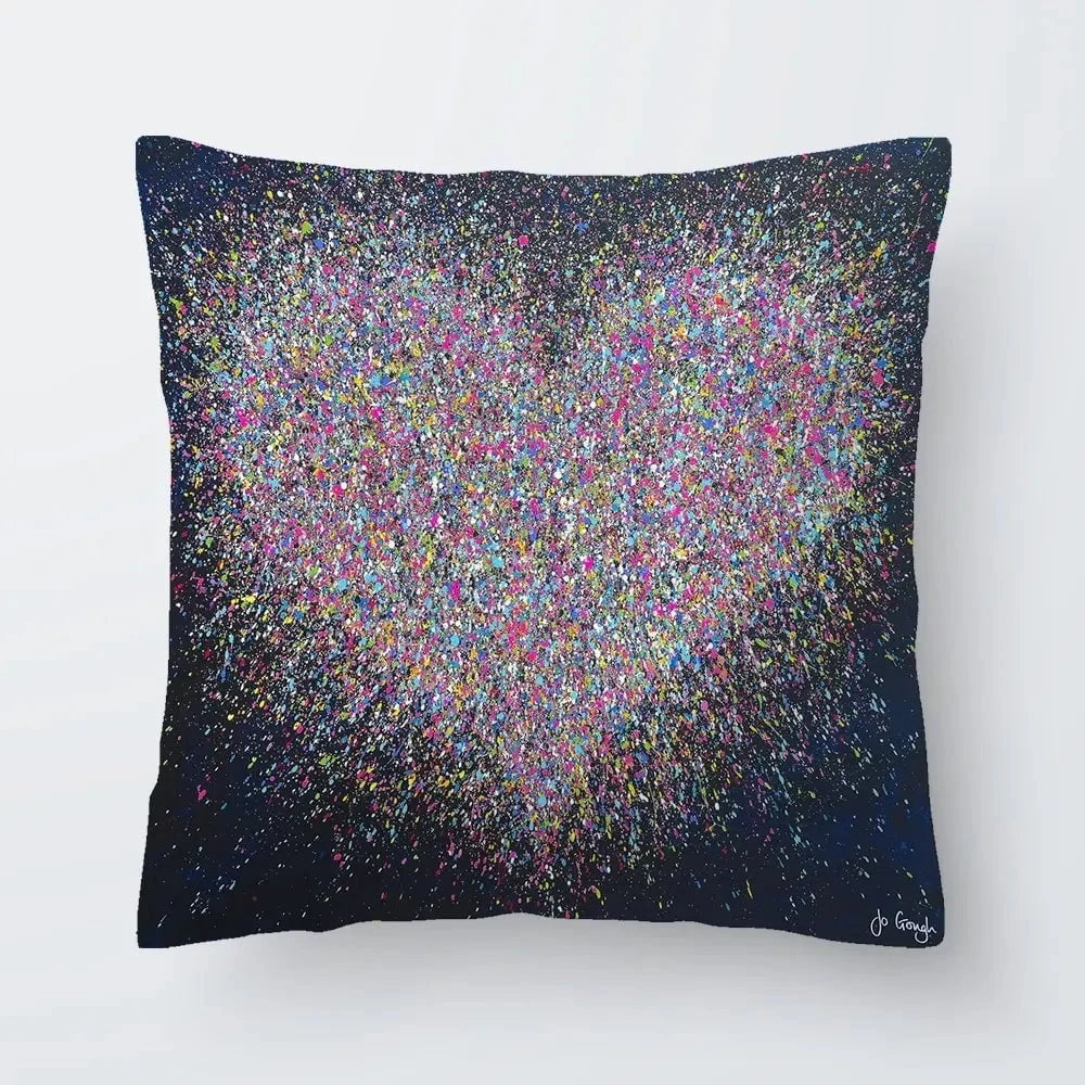 The Happiest Heart Cushion The Happiest Heart Cushion wall art product Jo Gough