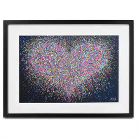 The Happiest Heart Framed Art Print The Happiest Heart Framed Art Print wall art product Jo Gough