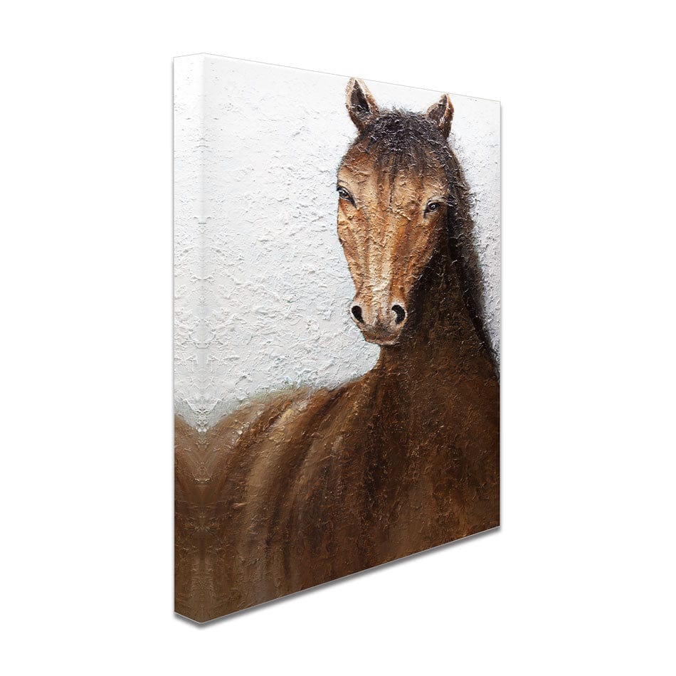 The Horse Canvas Print wall art product Osnat Tzadok