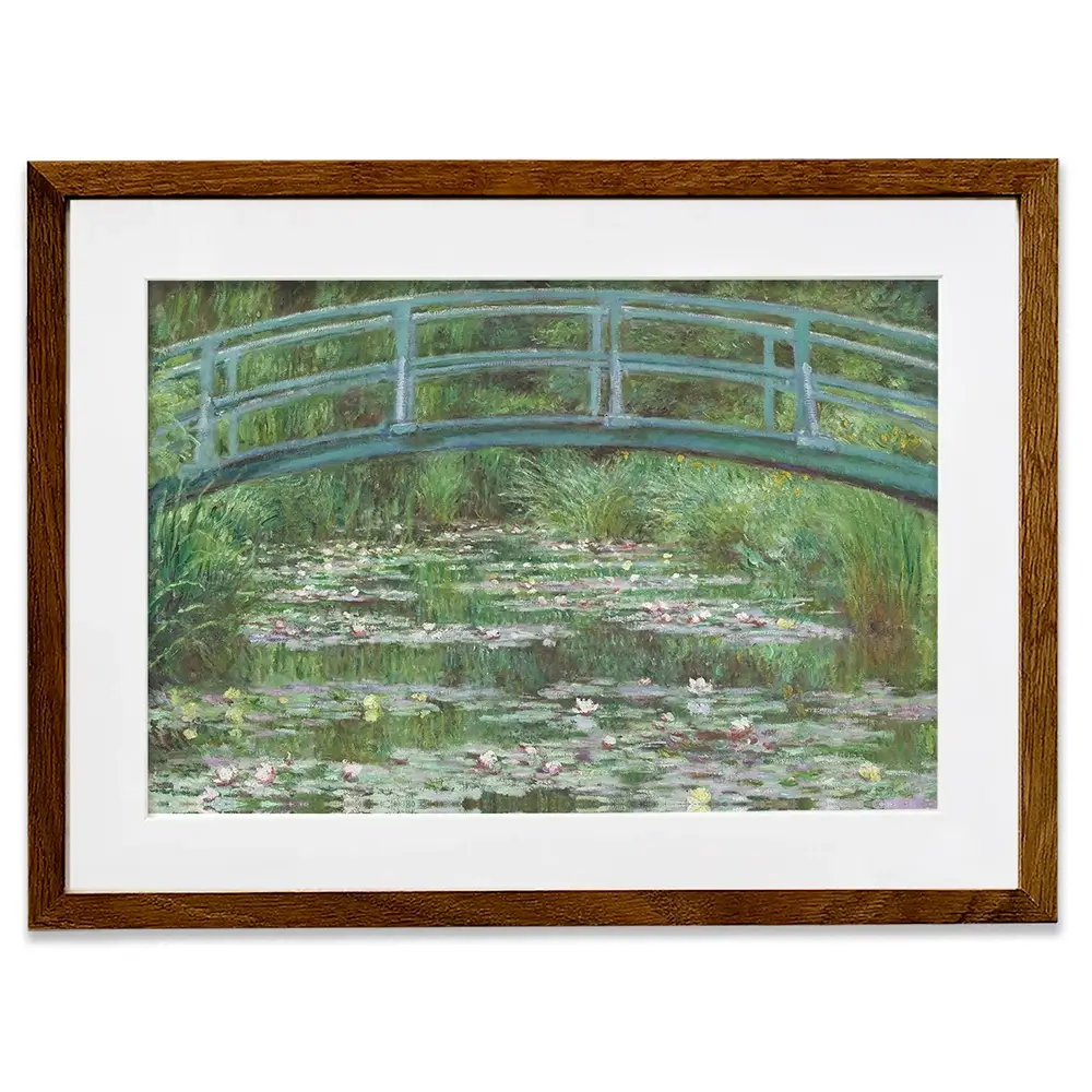 The Japanese Footbridge Framed Art Print The Japanese Footbridge Framed Art Print wall art product Everett Collection / Shutterstock