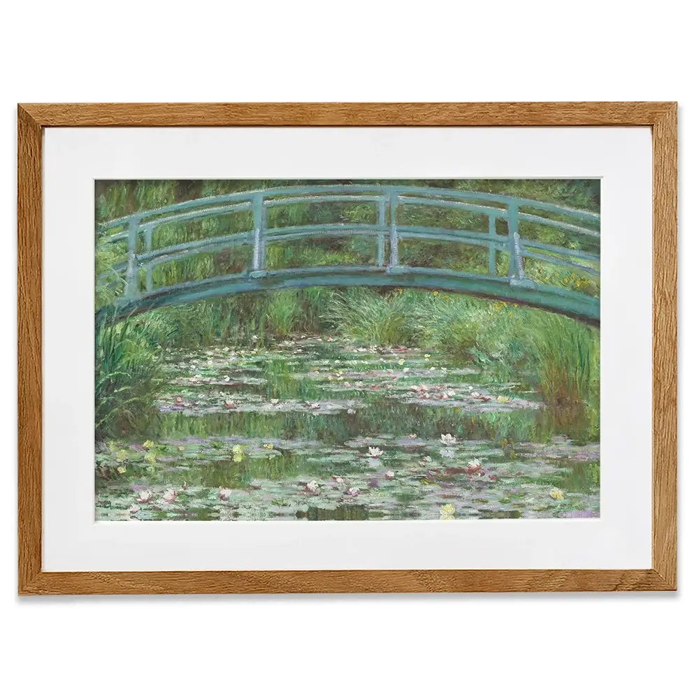 The Japanese Footbridge Framed Art Print The Japanese Footbridge Framed Art Print wall art product Everett Collection / Shutterstock