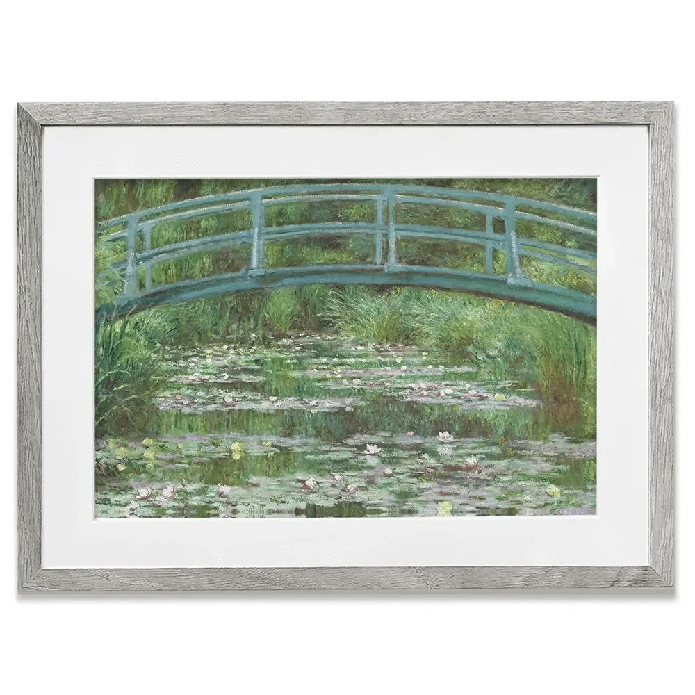 The Japanese Footbridge Framed Art Print The Japanese Footbridge Framed Art Print wall art product Everett Collection / Shutterstock