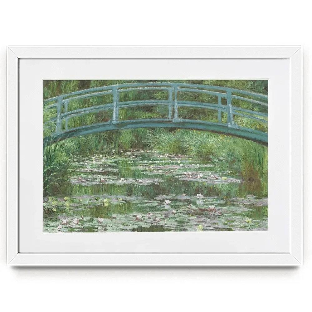 The Japanese Footbridge Framed Art Print The Japanese Footbridge Framed Art Print wall art product Everett Collection / Shutterstock