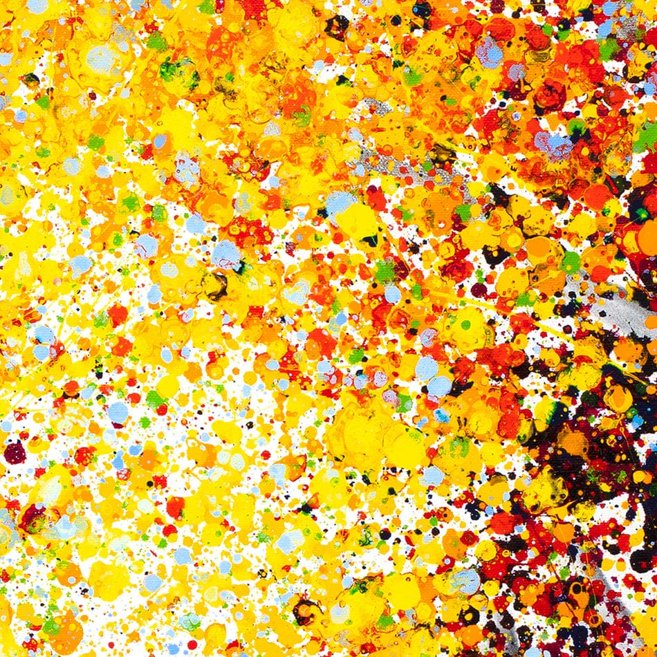 The Journey Continues Square Canvas Print wall art product Ashvin Harrison