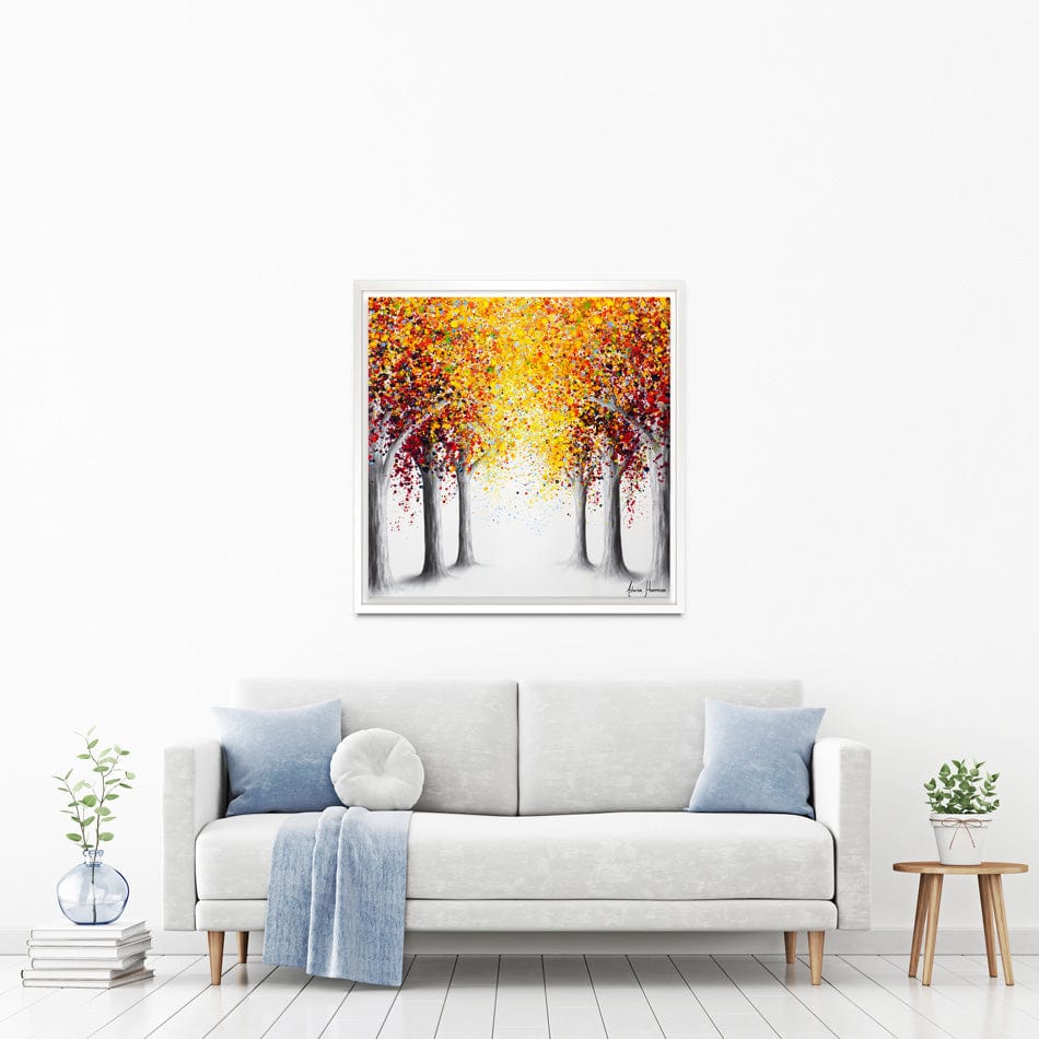 The Journey Continues Square Canvas Print wall art product Ashvin Harrison