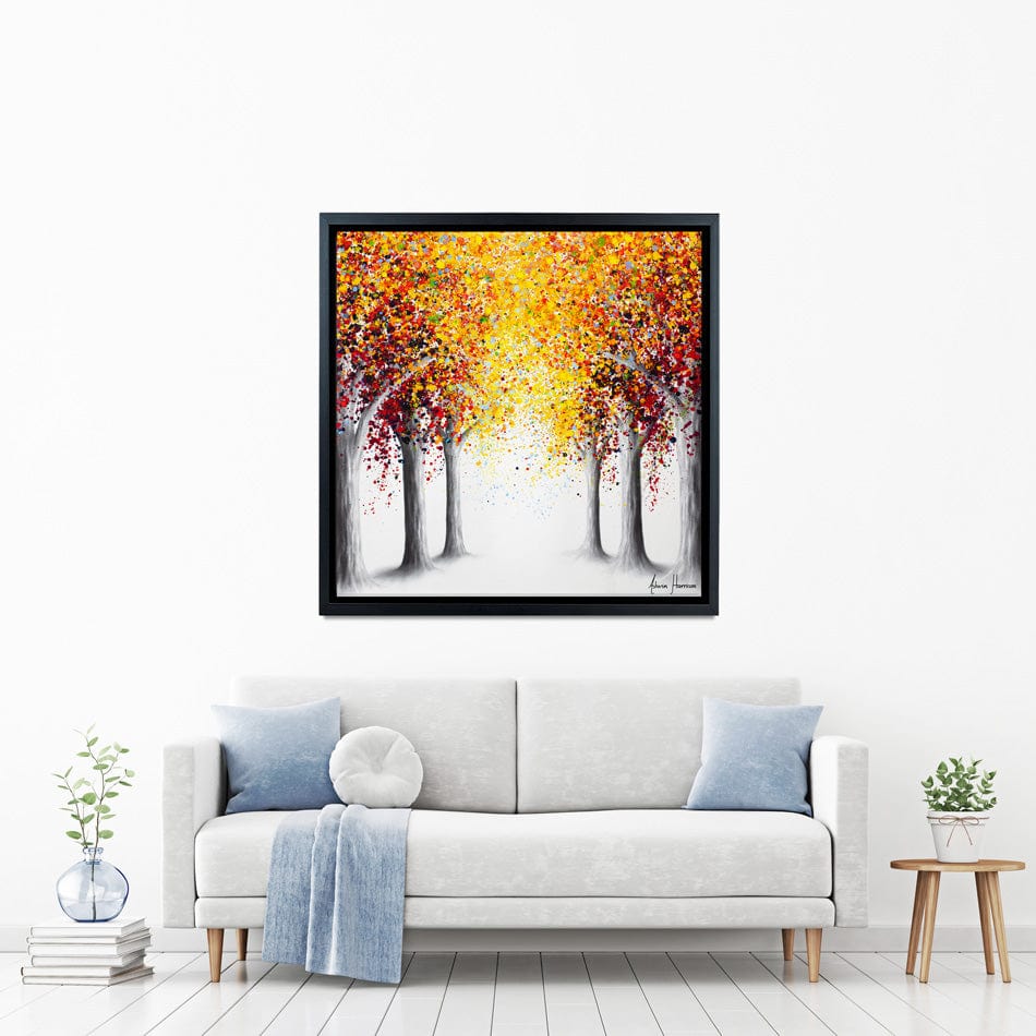 The Journey Continues Square Canvas Print wall art product Ashvin Harrison